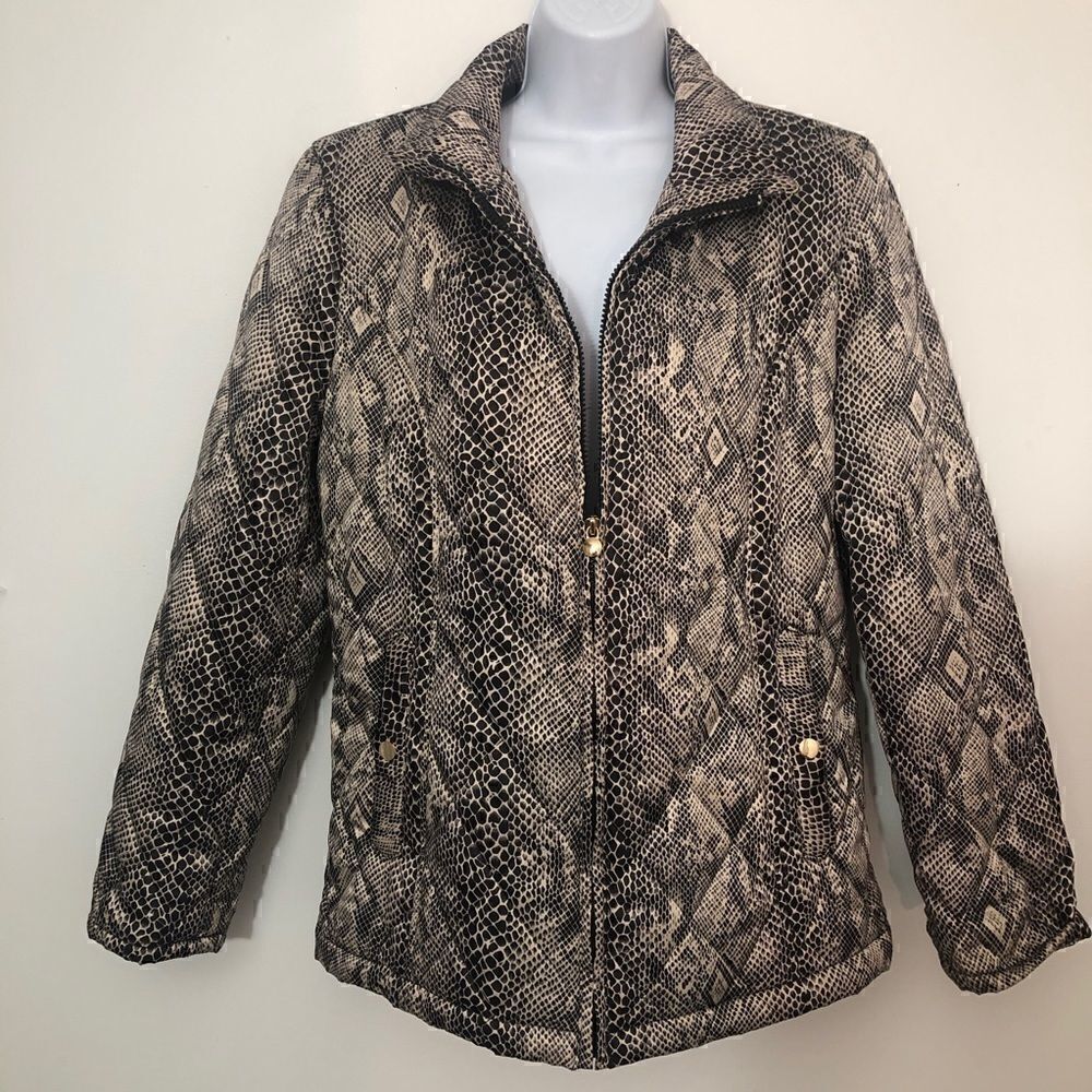 Lovely Easy Spirit Size Large Snake Skin Jacket! - Picture 9 of 12
